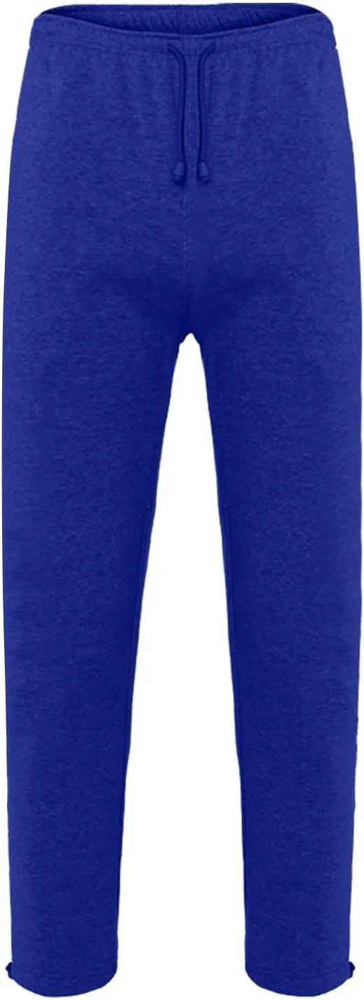 2023 Mens Heavyweight Fleece Sweatpants Workout Jogger Pants Elastic Waist Drawstring Baggy Cargo Pant Trousers with Pockets