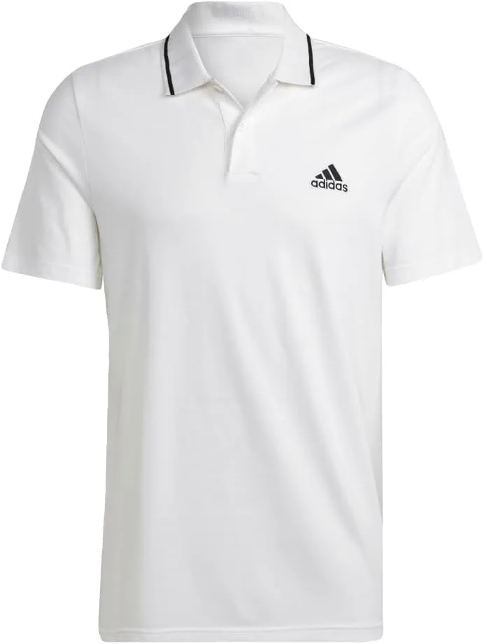 adidas Men's Aeroready Essentials Pique Small Logo Polo Shirt
