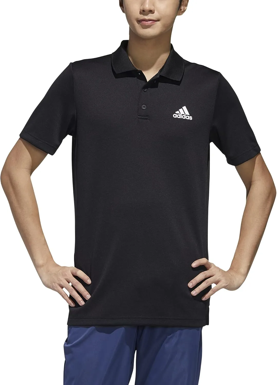 adidas Men's Designed 2 Move 3-Stripes Polo Shirt