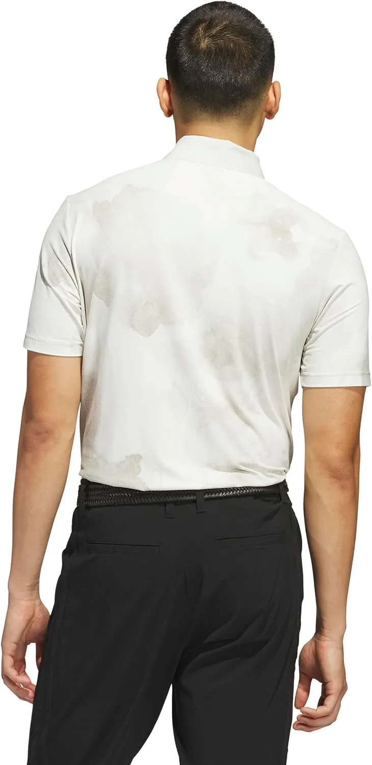 adidas Men's Ultimate365 Tour Printed Cool Feeling Polo Shirt