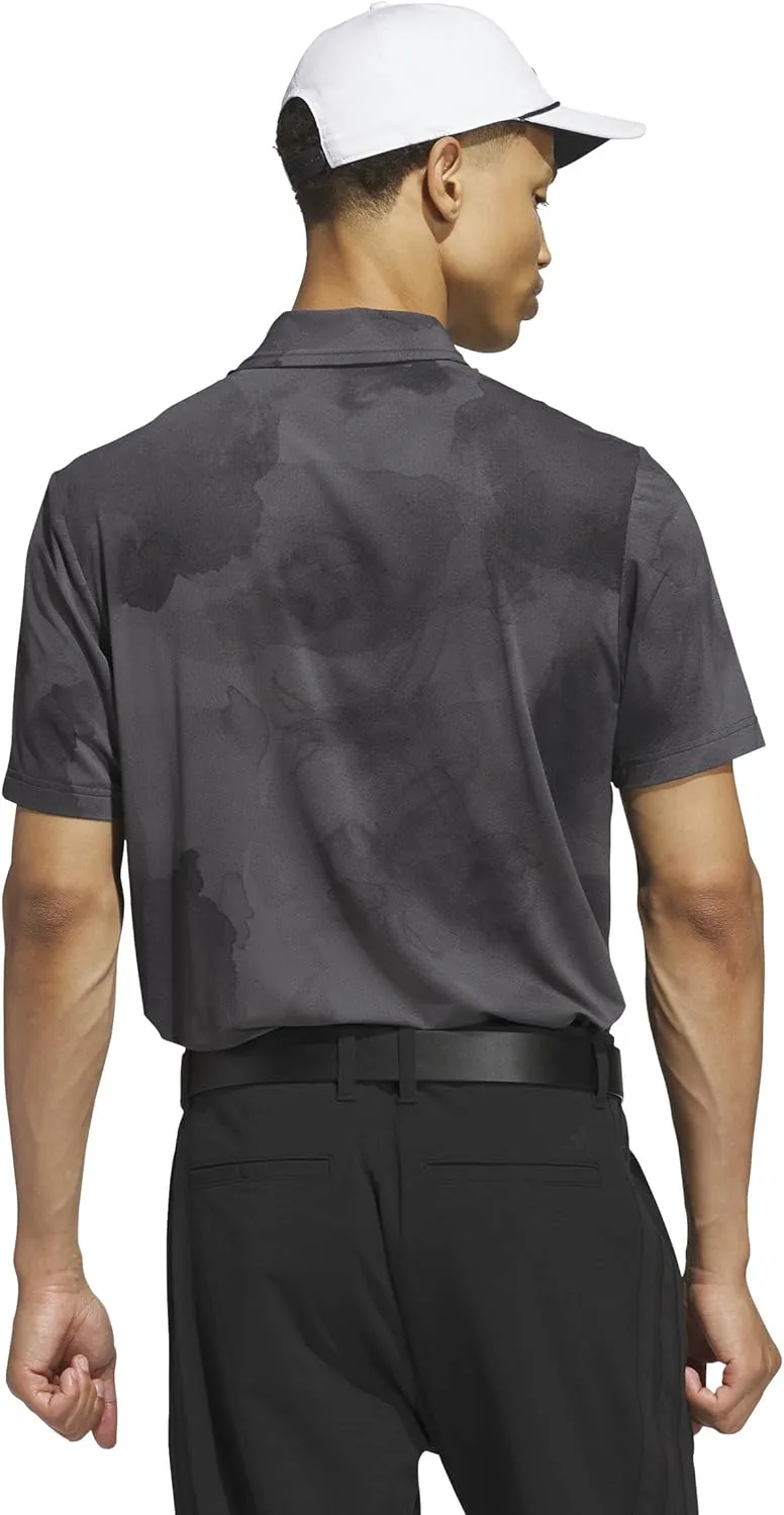 adidas Men's Ultimate365 Tour Printed Cool Feeling Polo Shirt