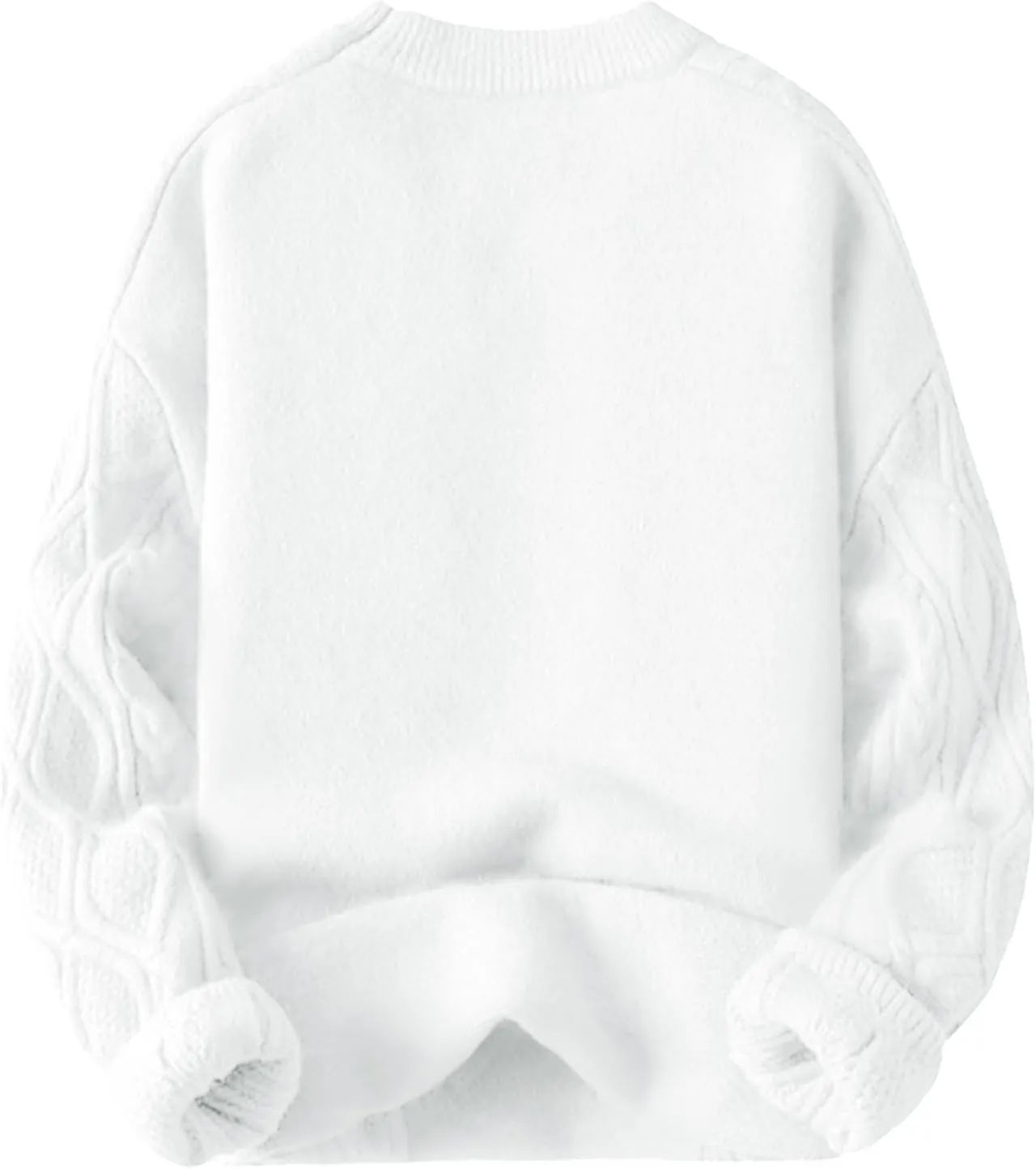 Aelfric Eden Women Sweater Oversized Knitted Sweater Woven Crewneck Pullover