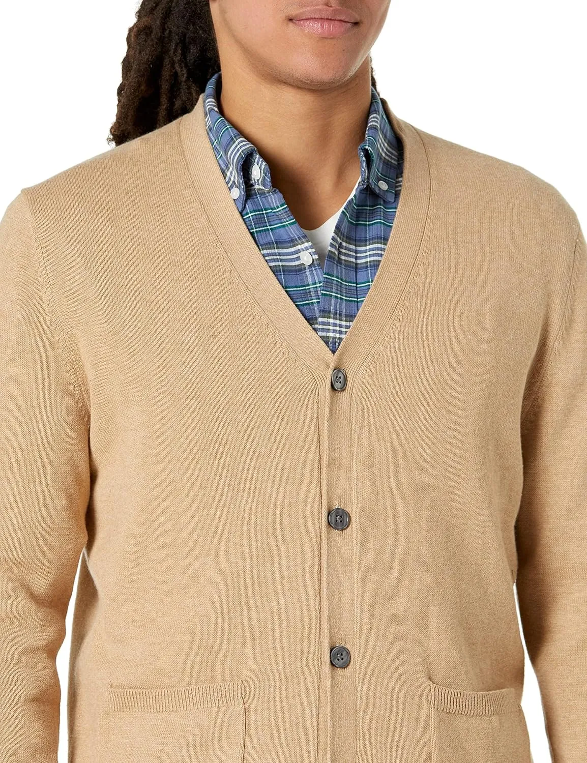 Amazon Essentials Men's Cotton Cardigan Sweater