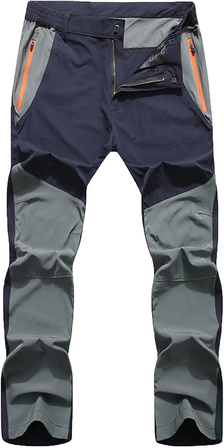 Assault Pants for Men Outdoor Fashion Color Contrast Plush Thickened Cycling Climbing Trousers Sport Sweatpants