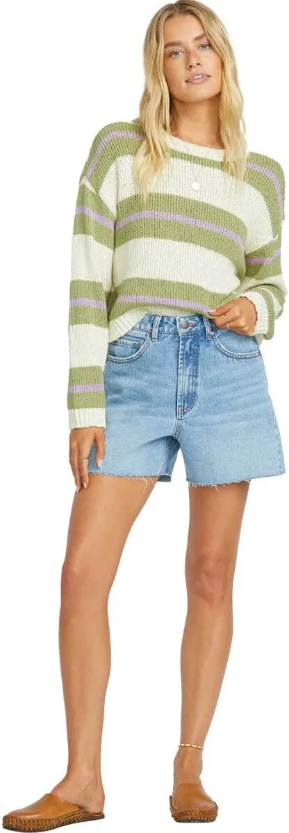 Billabong Women's Make It Waves Relaxed Fit Sweater