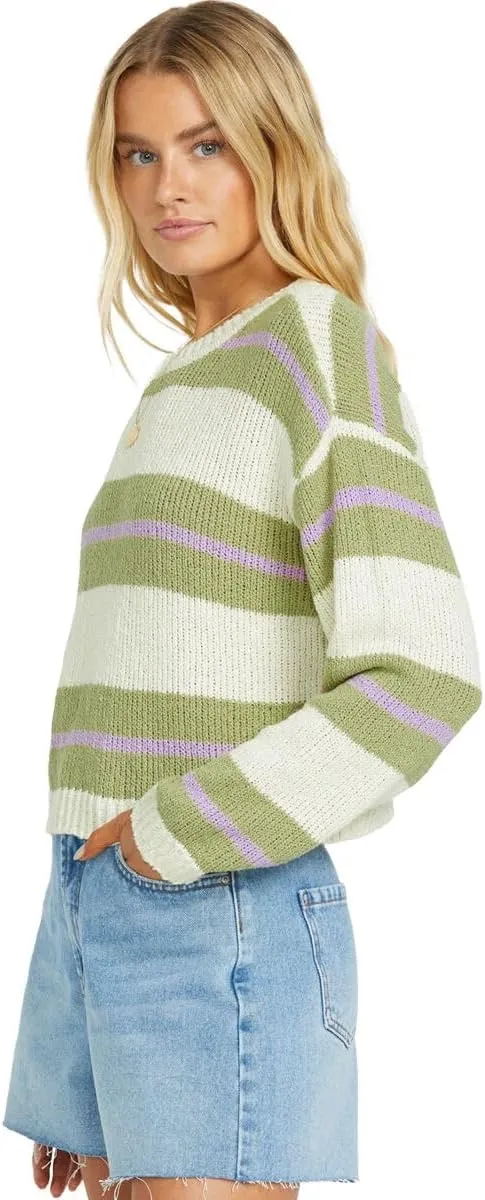 Billabong Women's Make It Waves Relaxed Fit Sweater