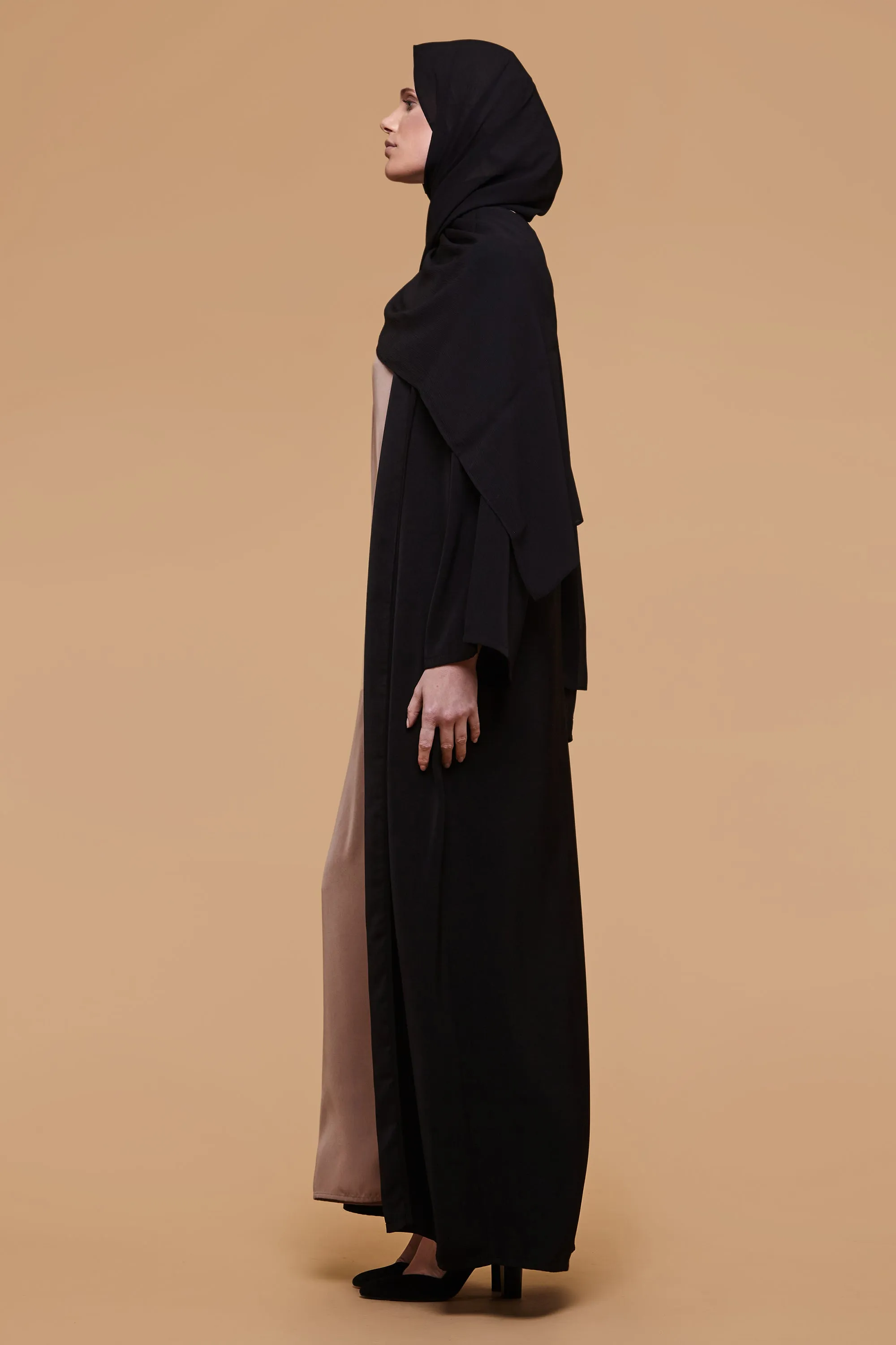 Black Soft Touch Kimono