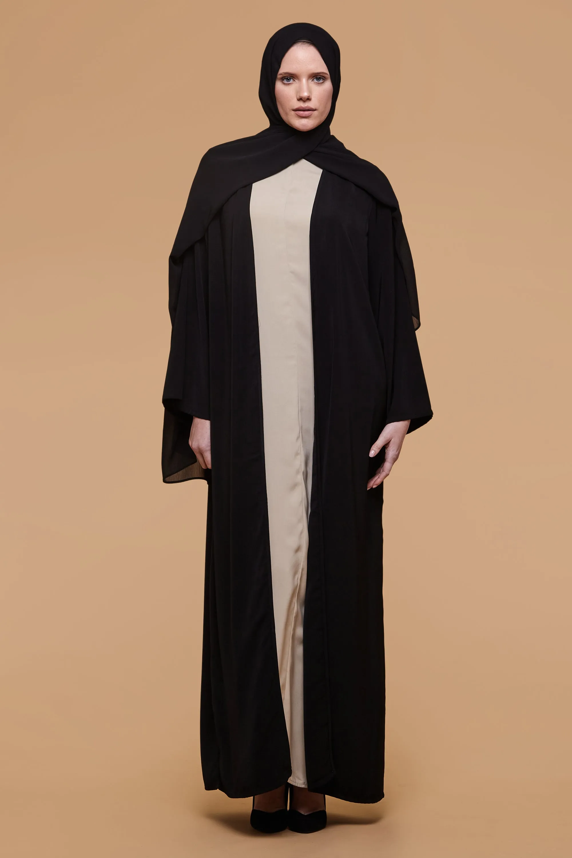 Black Soft Touch Kimono