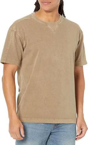 BOSS Men's Faded Effect Oversized Jersey Shirt