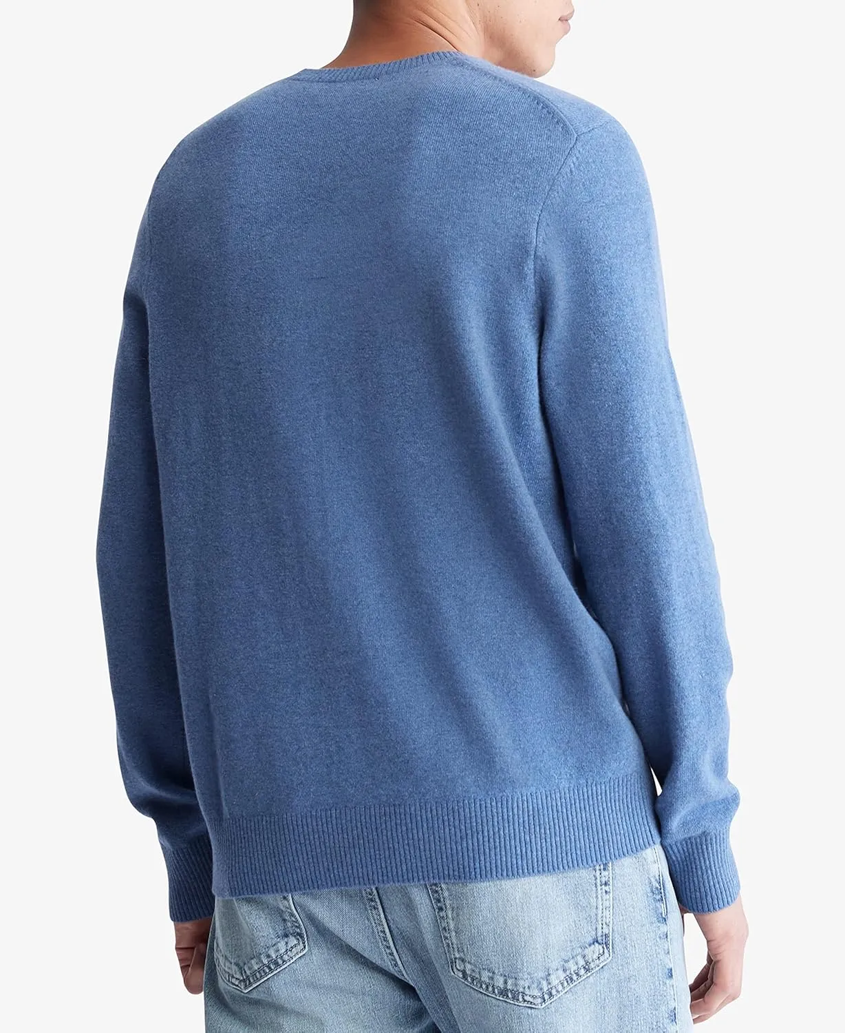 Calvin Klein Men's Merino Wool Blend Crewneck Sweater