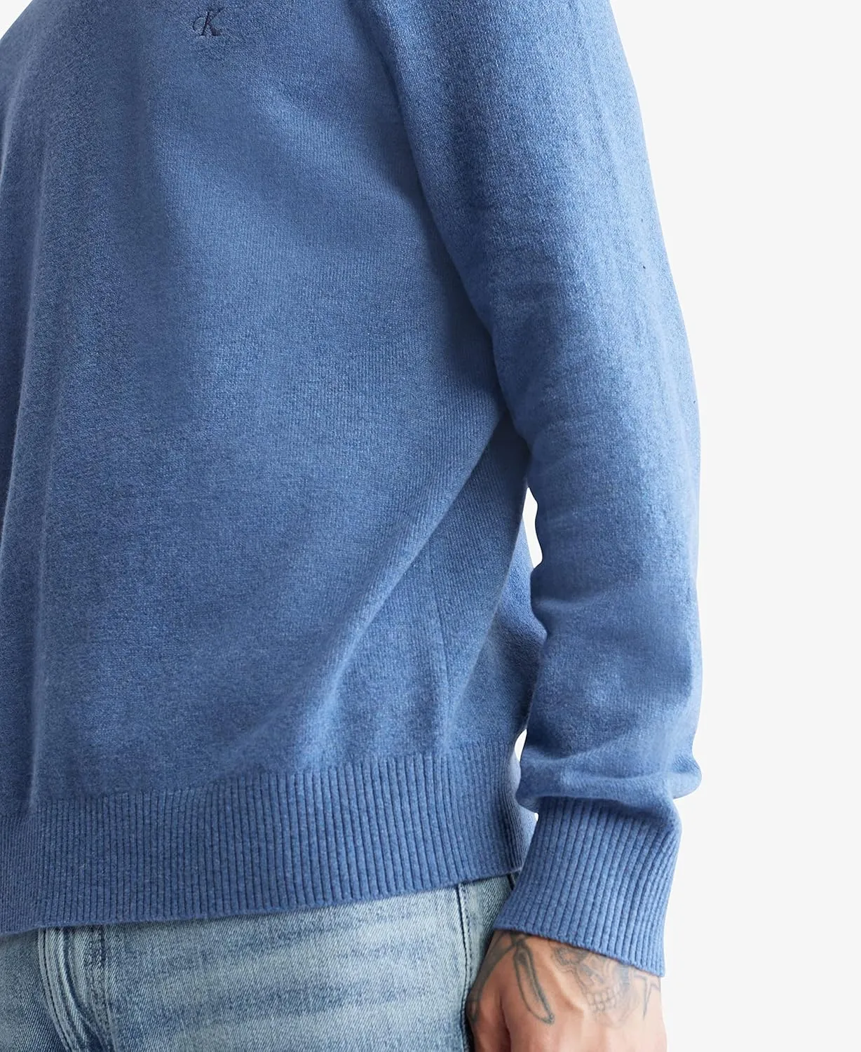 Calvin Klein Men's Merino Wool Blend Crewneck Sweater