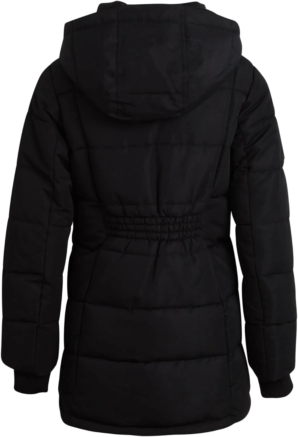 CANADA WEATHER GEAR Girls Winter Coat  Stadium Length Quilted Puffer Parka Jacket (7-16)