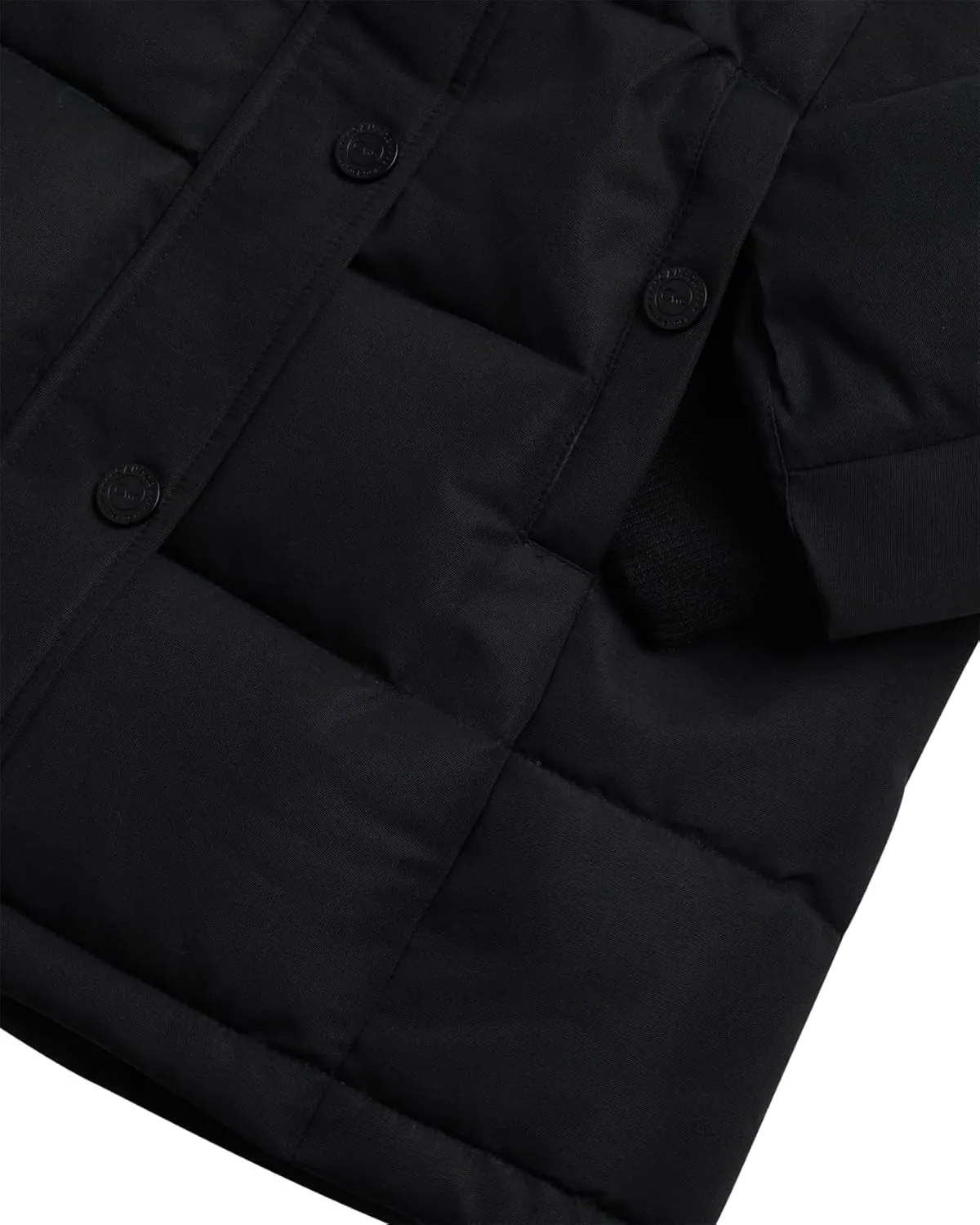 CANADA WEATHER GEAR Girls Winter Coat  Stadium Length Quilted Puffer Parka Jacket (7-16)