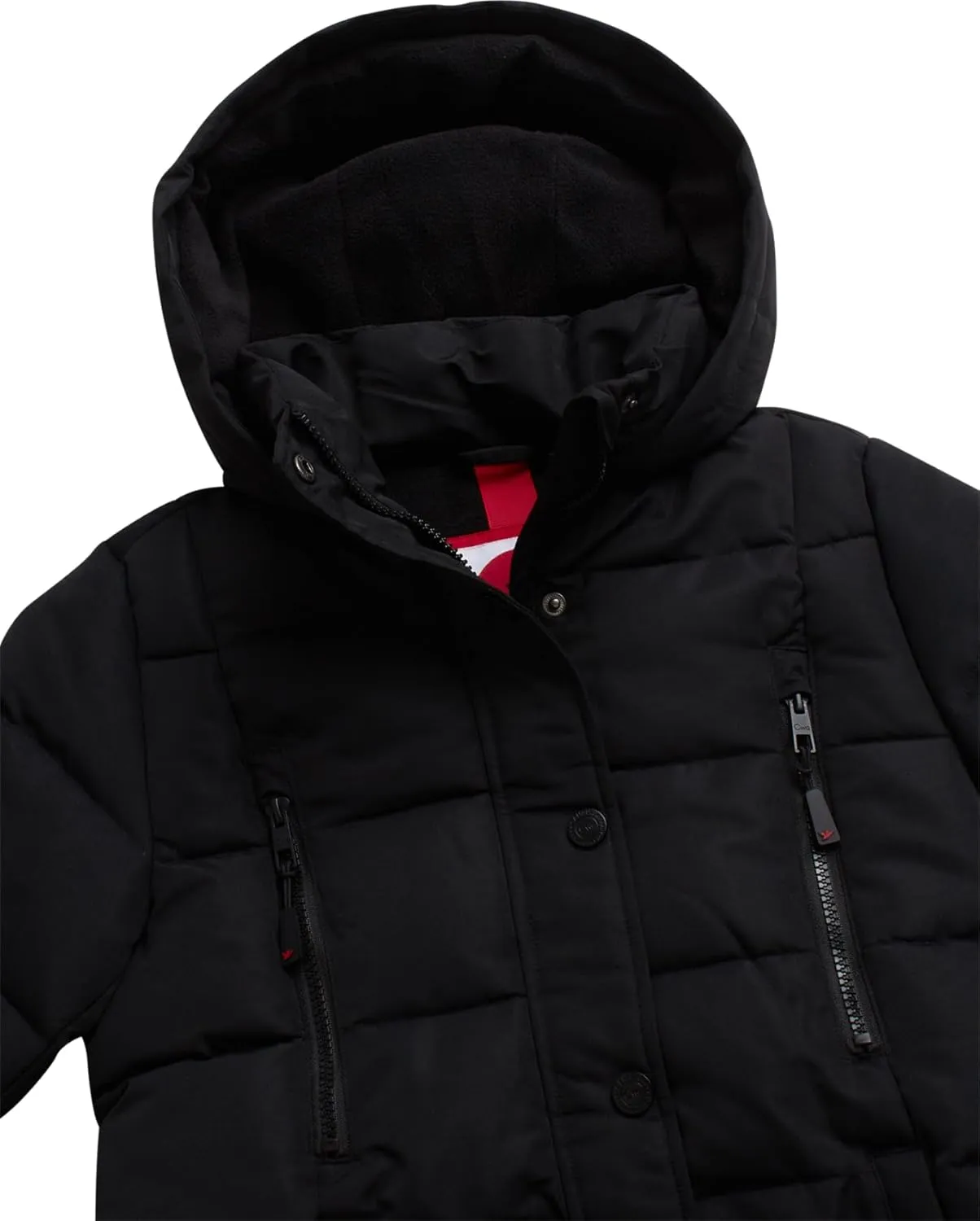 CANADA WEATHER GEAR Girls Winter Coat  Stadium Length Quilted Puffer Parka Jacket (7-16)