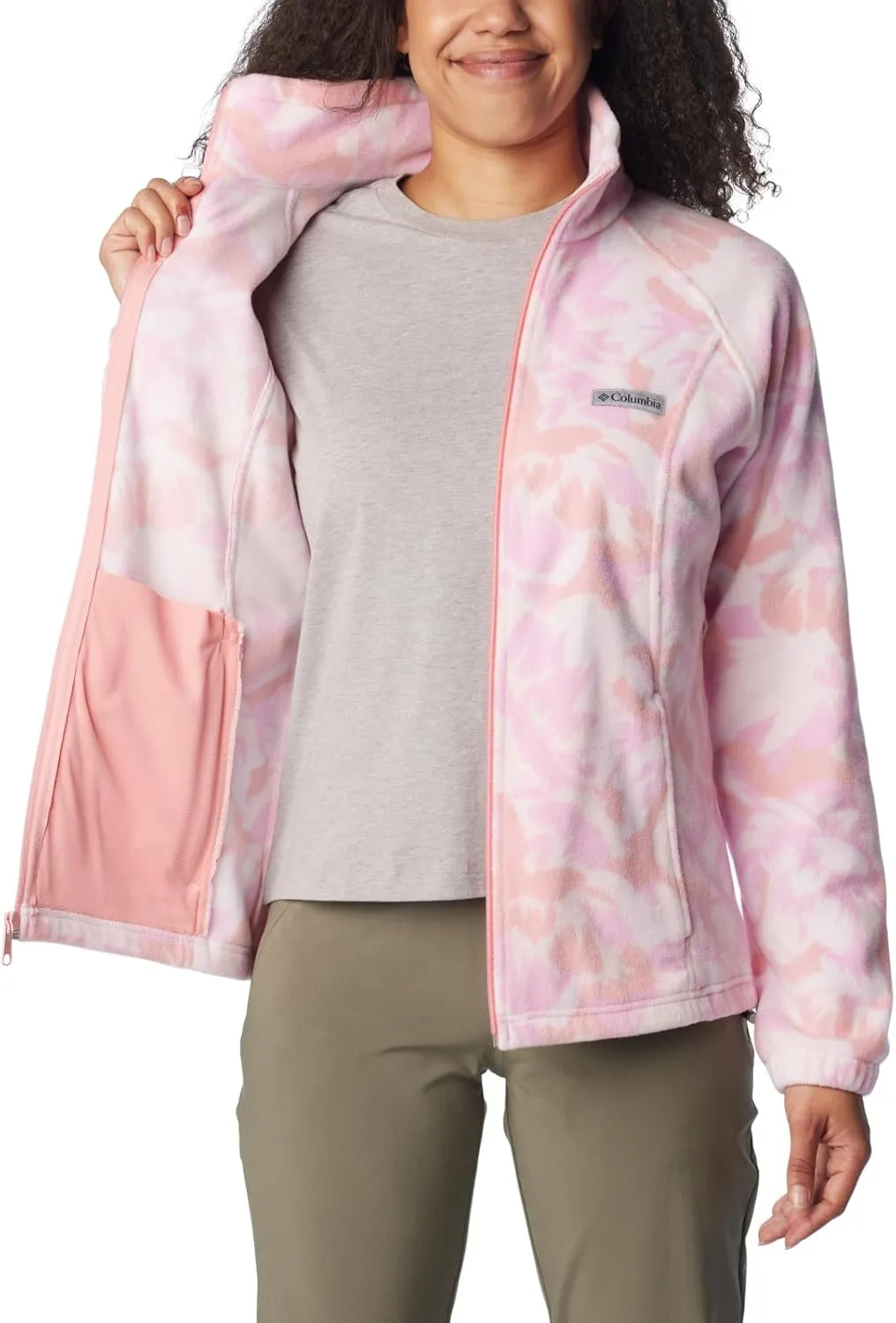 Columbia Women's Benton Springs Printed Full Zip