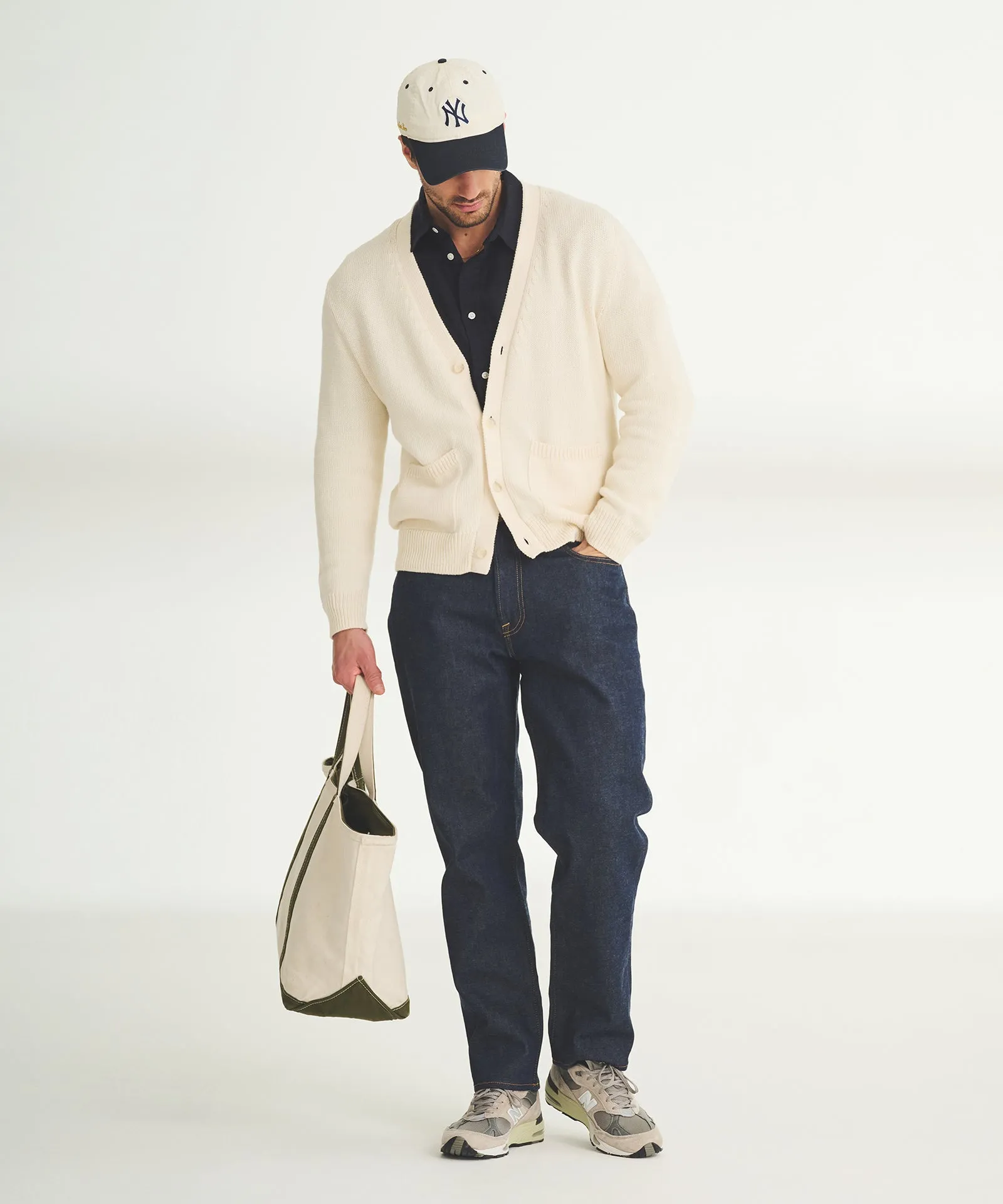Cotton Relaxed Cardigan