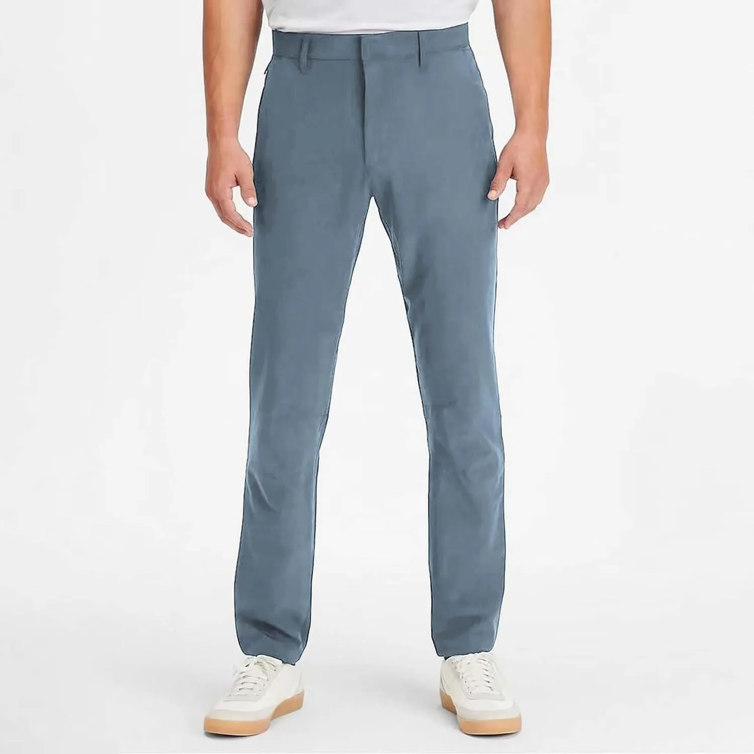 CRNTCEM Summer Golf Pants for Men Straight Leg Business Casual Hiking Travel Pants Tapered Leg Flat Front Formal Dress Pants