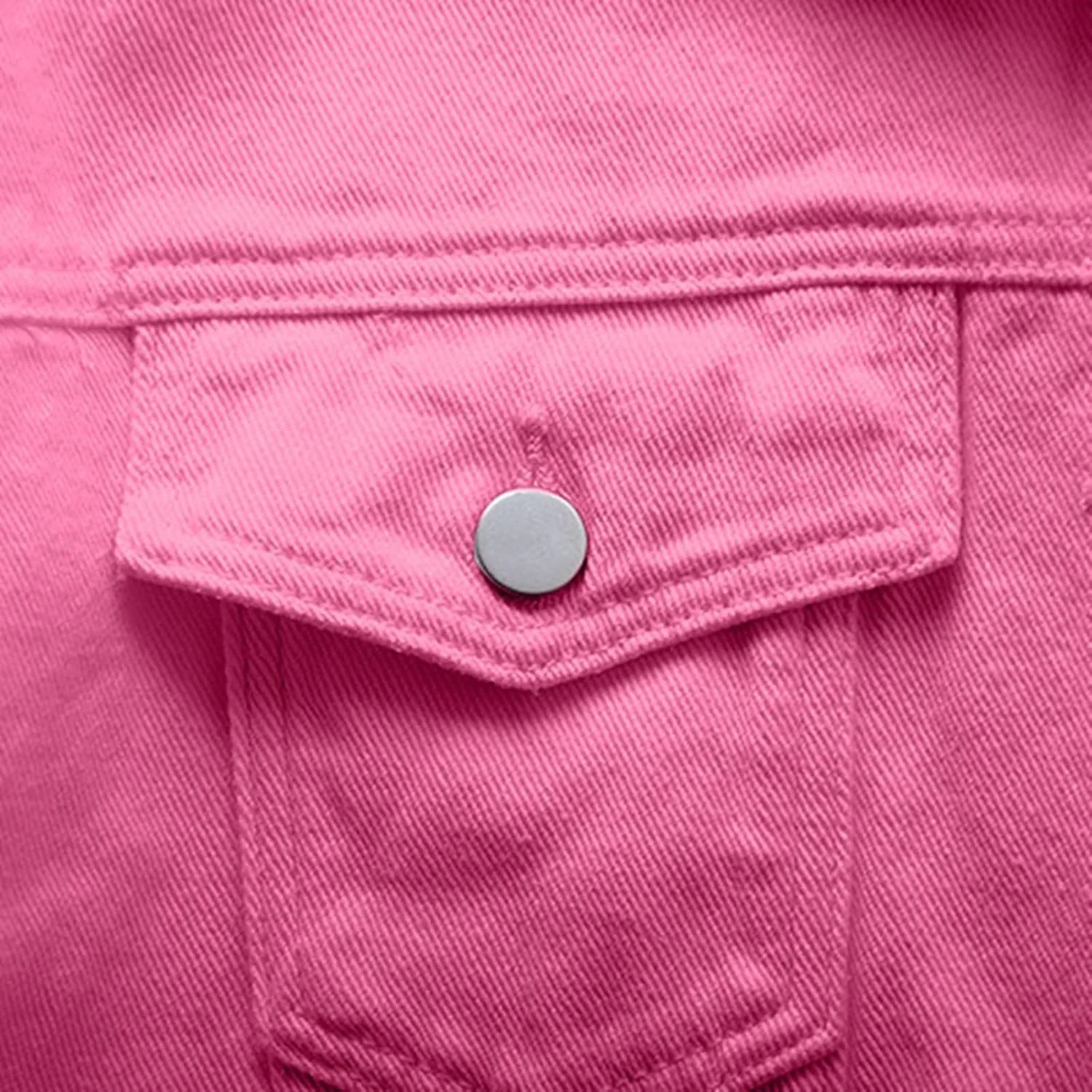Denim Shacket for Women 2024 Fashion Casual Button Down Denim Coat with Pockets Loose Fit Fall Denim Jacket