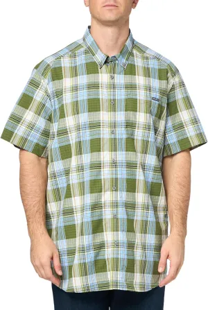 Eddie Bauer Men's Pack It Seersucker Short-Sleeve Shirt
