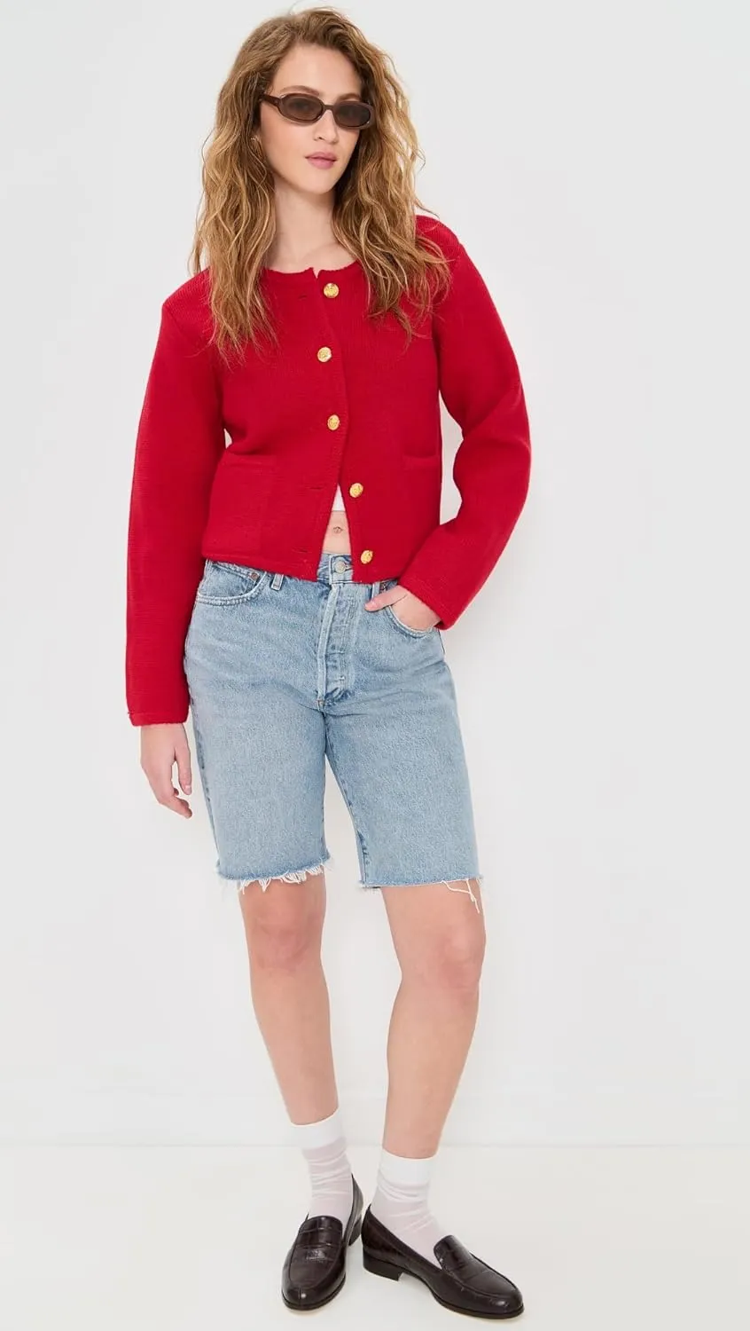 English Factory Women's Knit Sweater Cardigan
