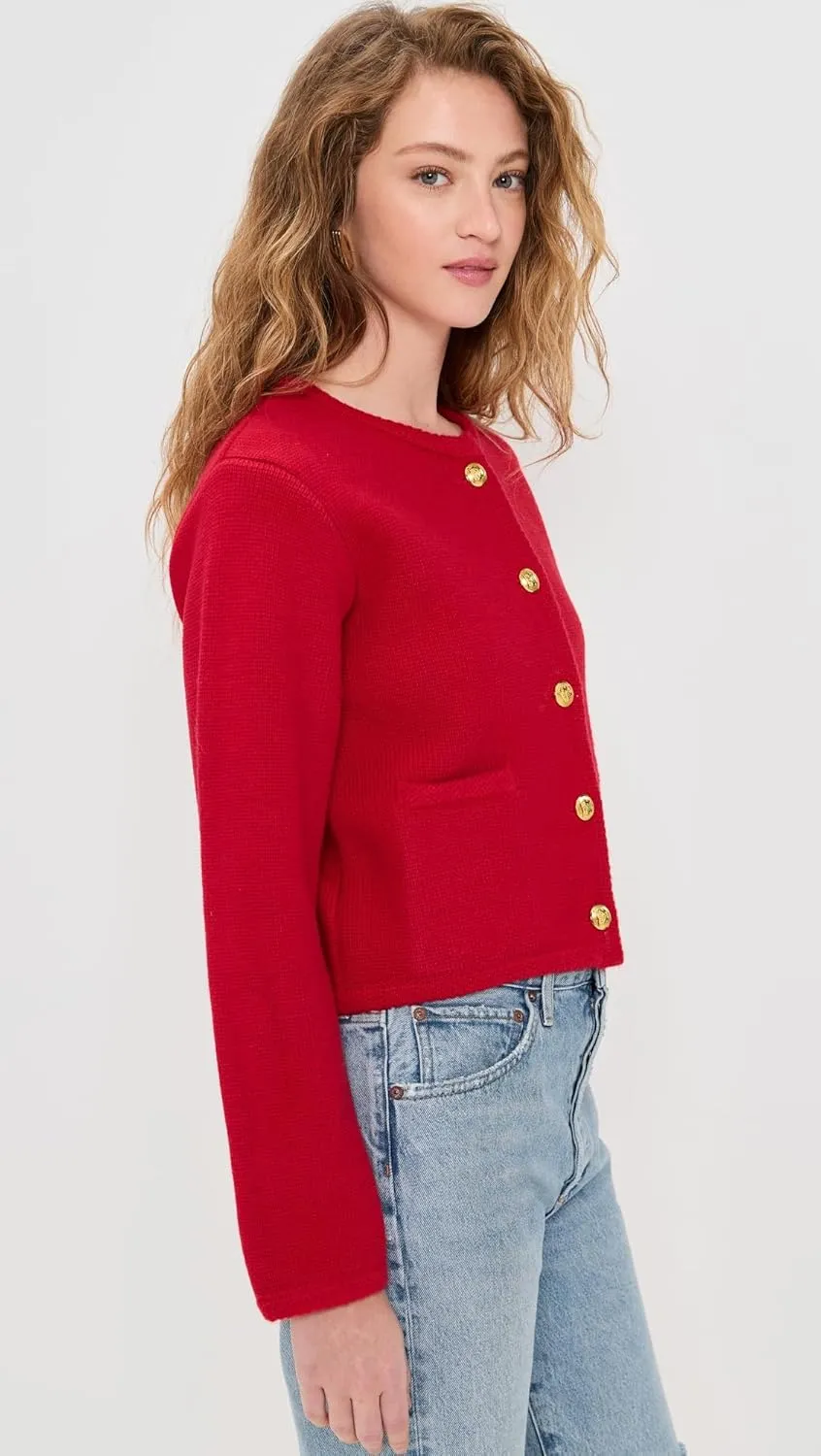 English Factory Women's Knit Sweater Cardigan
