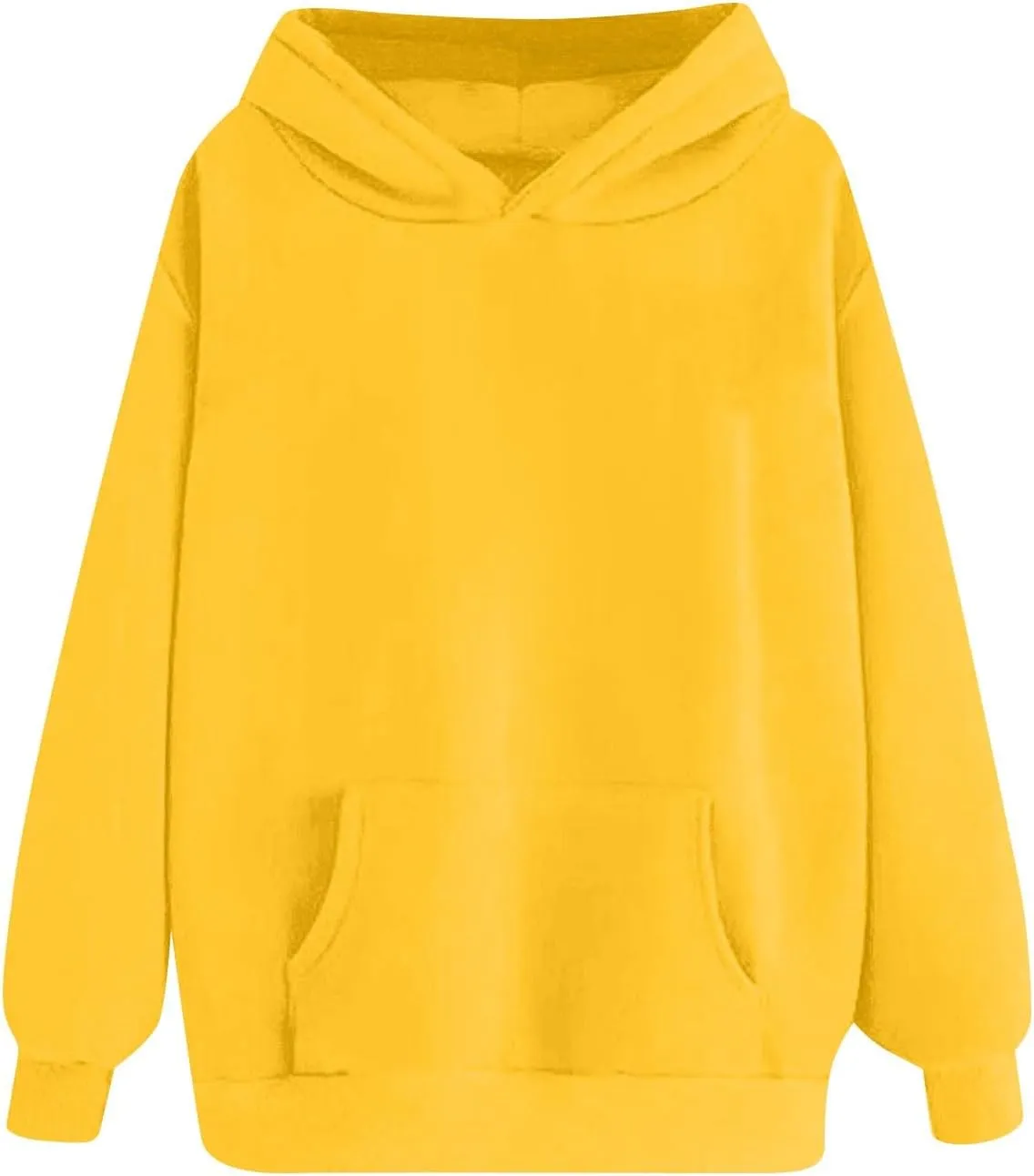 Fall Sweatshirts, Womens Oversized Sweatshirts Pullover Hoodies Fleece Sweaters Long Sleeve With Pockets Winter Fall