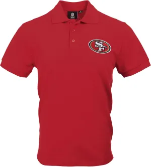 FOCO Men's NFL Team Logo Polo Short Sleeve Shirt