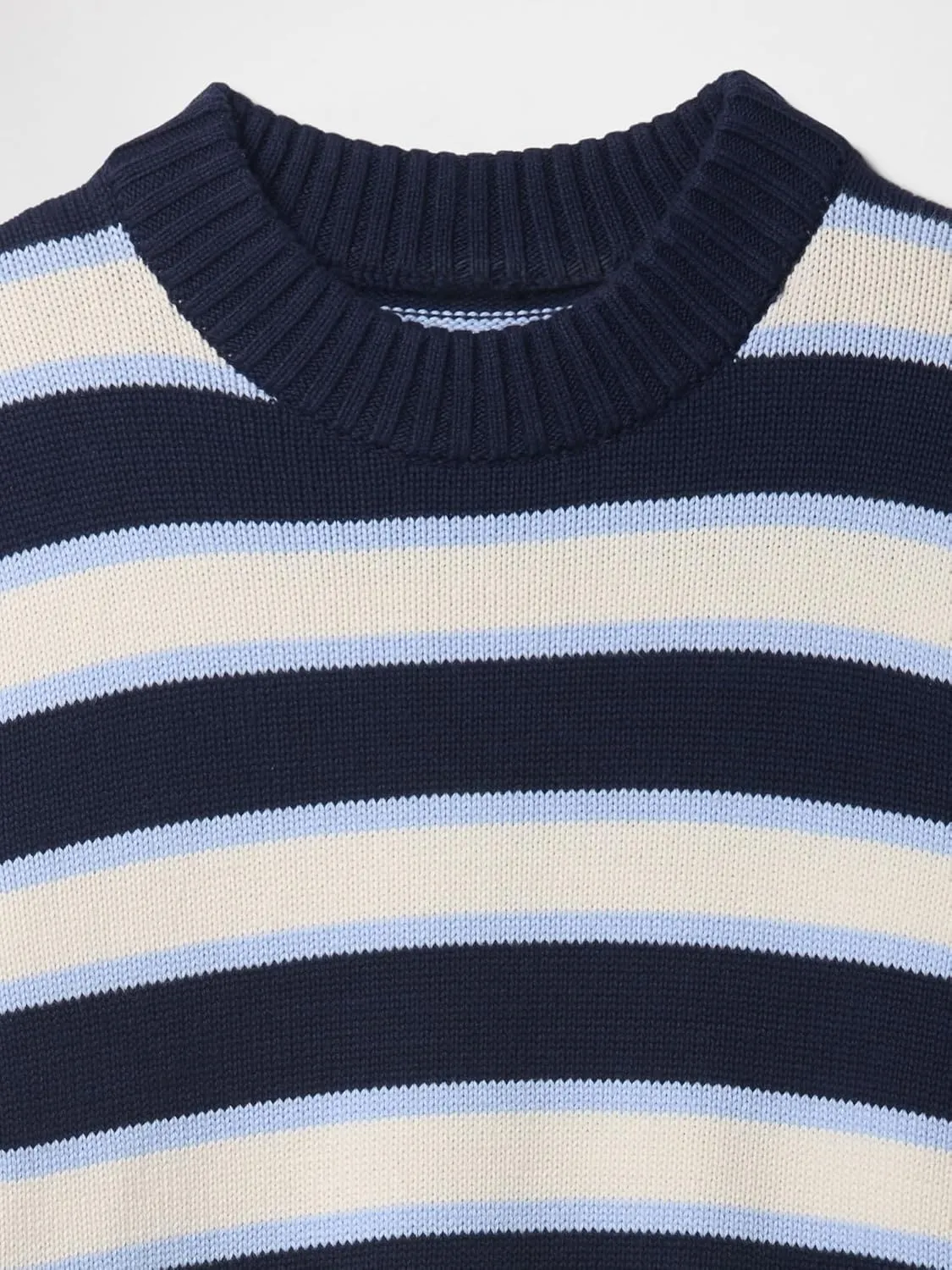 GAP Women's High Neck Cotton Crew Sweater