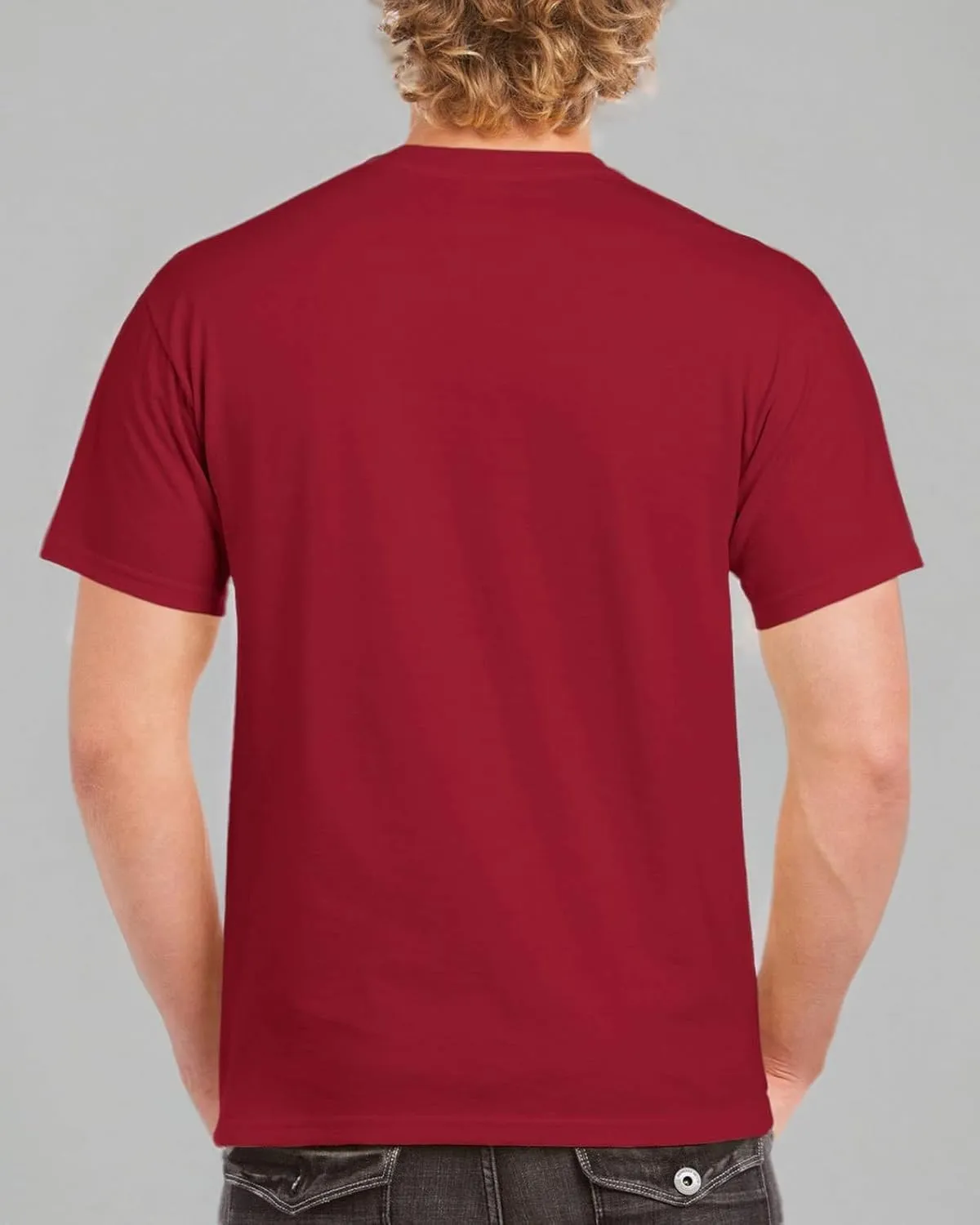 Gildan Men's Heavy Taped Neck Comfort Jersey T-Shirt