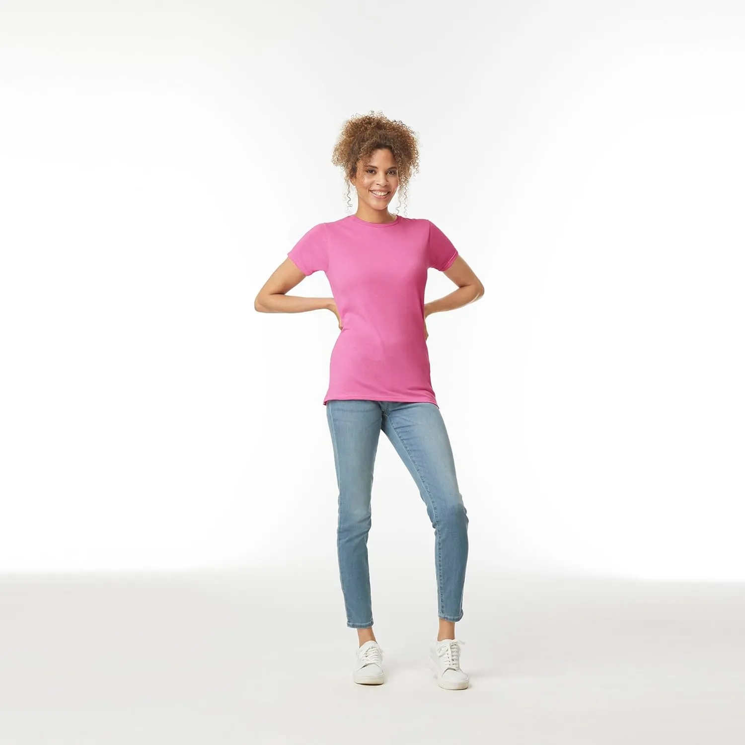 Gildan Women's Softstyle Cotton T-Shirt, Style G64000l, Multipack