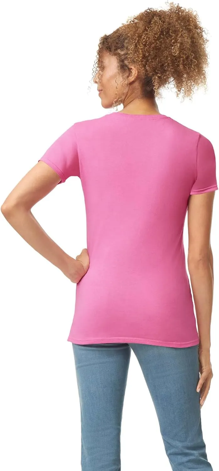 Gildan Women's Softstyle Cotton T-Shirt, Style G64000l, Multipack