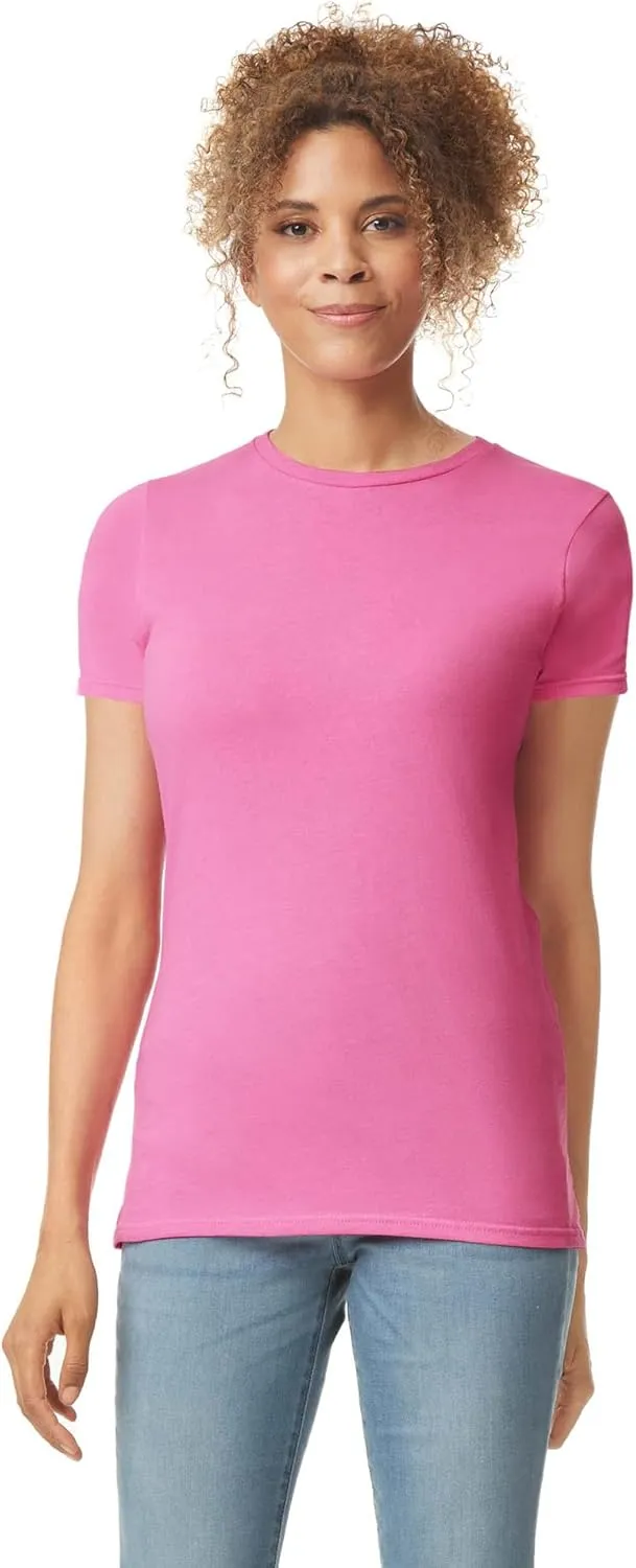 Gildan Women's Softstyle Cotton T-Shirt, Style G64000l, Multipack