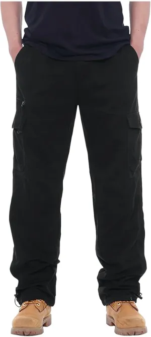 GOFULY Men Cargo Pants Work Ripstop Stretch Slim Fit Sweatpants with Pockets Special Occasions Pants Athletic Baggy Pants