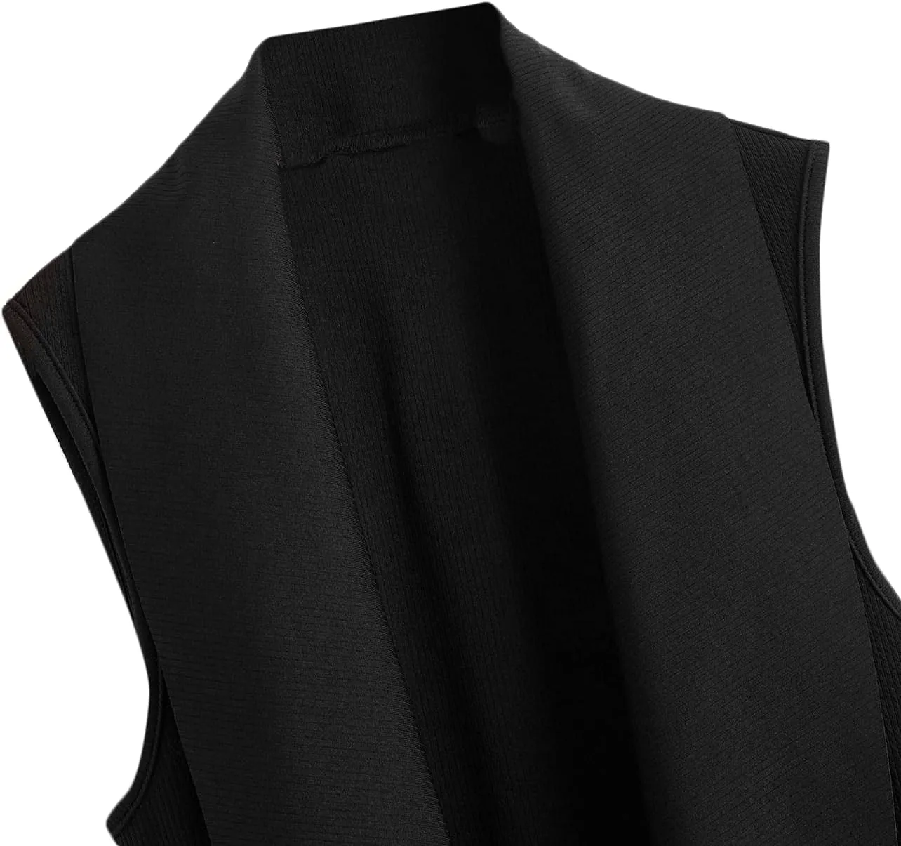 GORGLITTER Women's Sleeveless Long Vest Cardigans Trendy Business Casual Work Blazers Jacket Fall Fashion Outfits 2024
