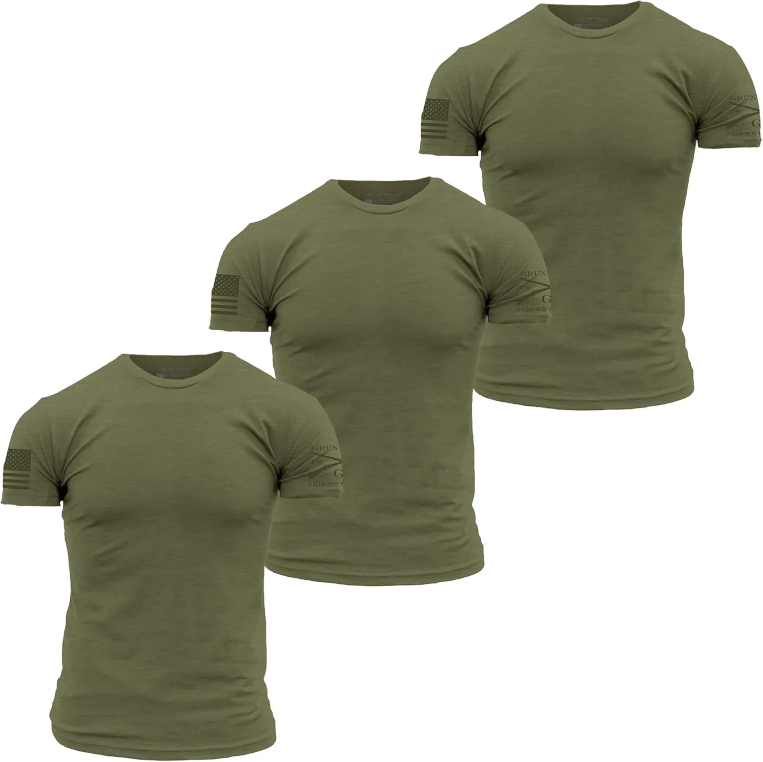 Grunt Style Basic Crew Men's T-Shirt