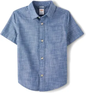 Gymboree,Boys,and Toddler Short Sleeve Button Up Shirt