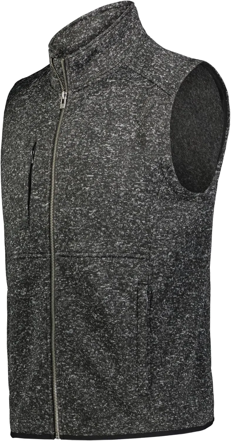 Holloway Men's Alpine Sweater Fleece Vest