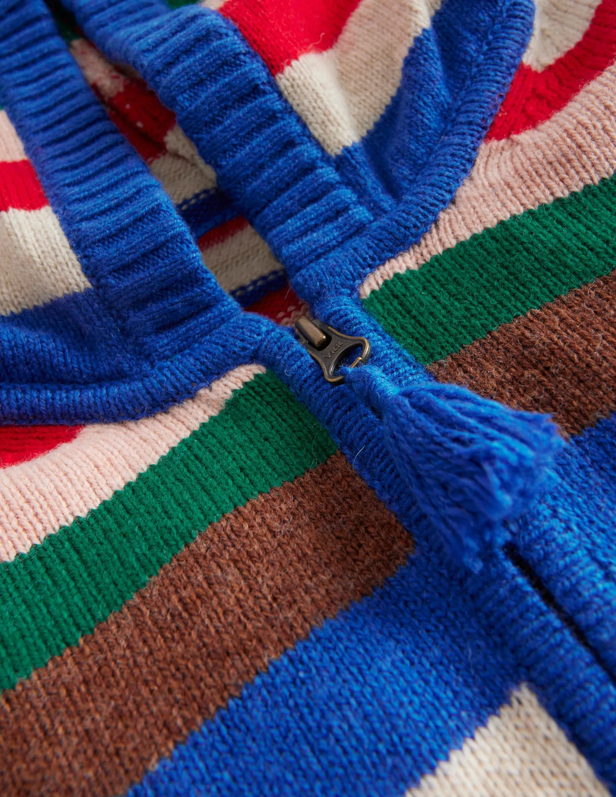 Hooded Zip Through-Paradisico Blue