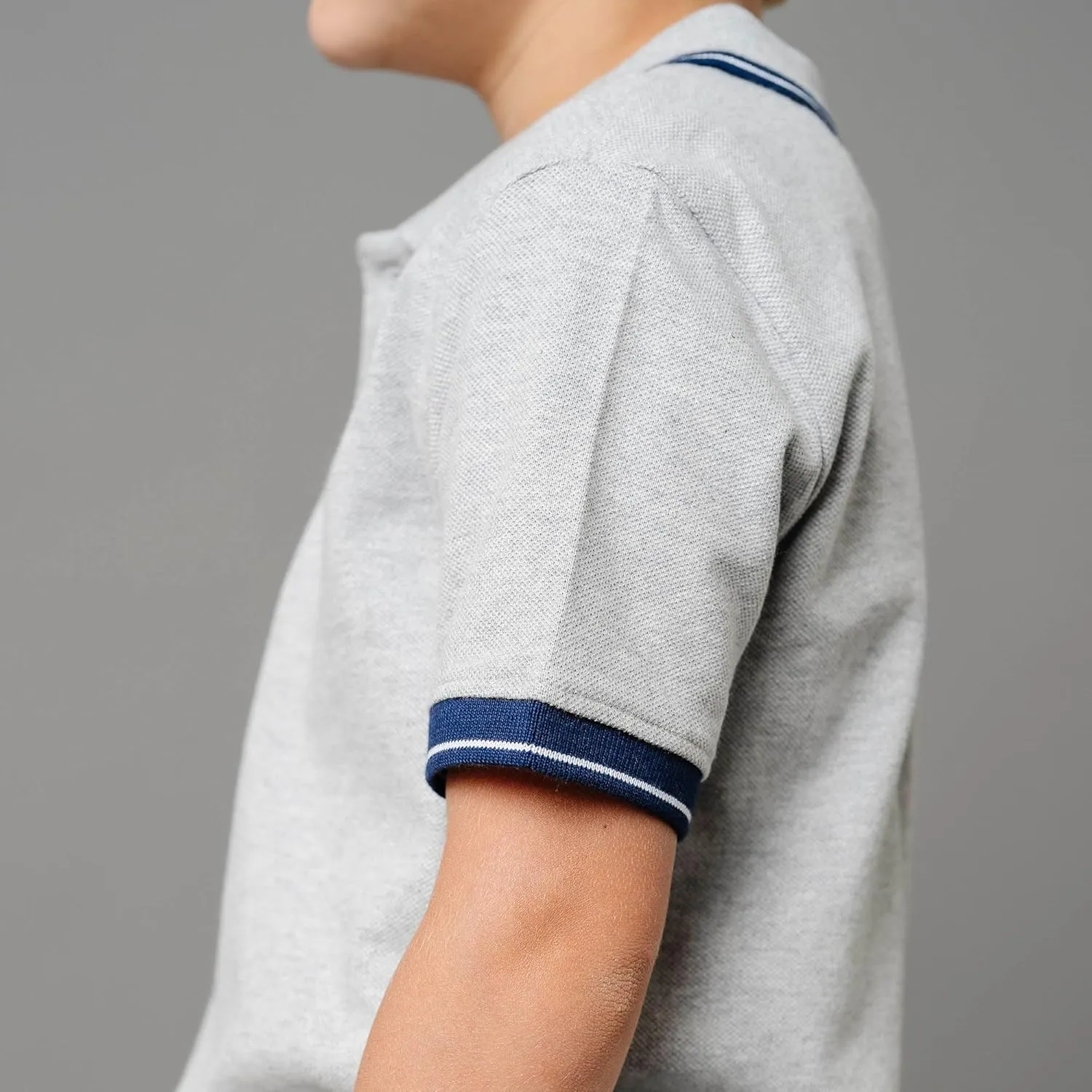 Hope & Henry Boys' Short Sleeve Polo Shirt