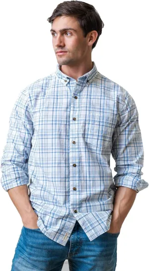 Hope & Henry Men's Long Sleeve Poplin Button Down Shirt
