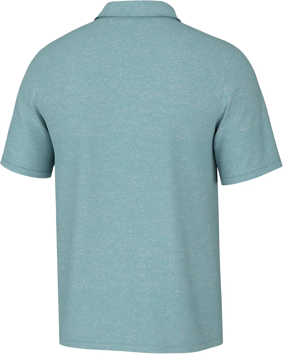 HUK Men's Pursuit Pattern, Performance Short Sleeve Polo Shirt