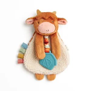 Itzy Friends Lovey Plush: Highland Cow