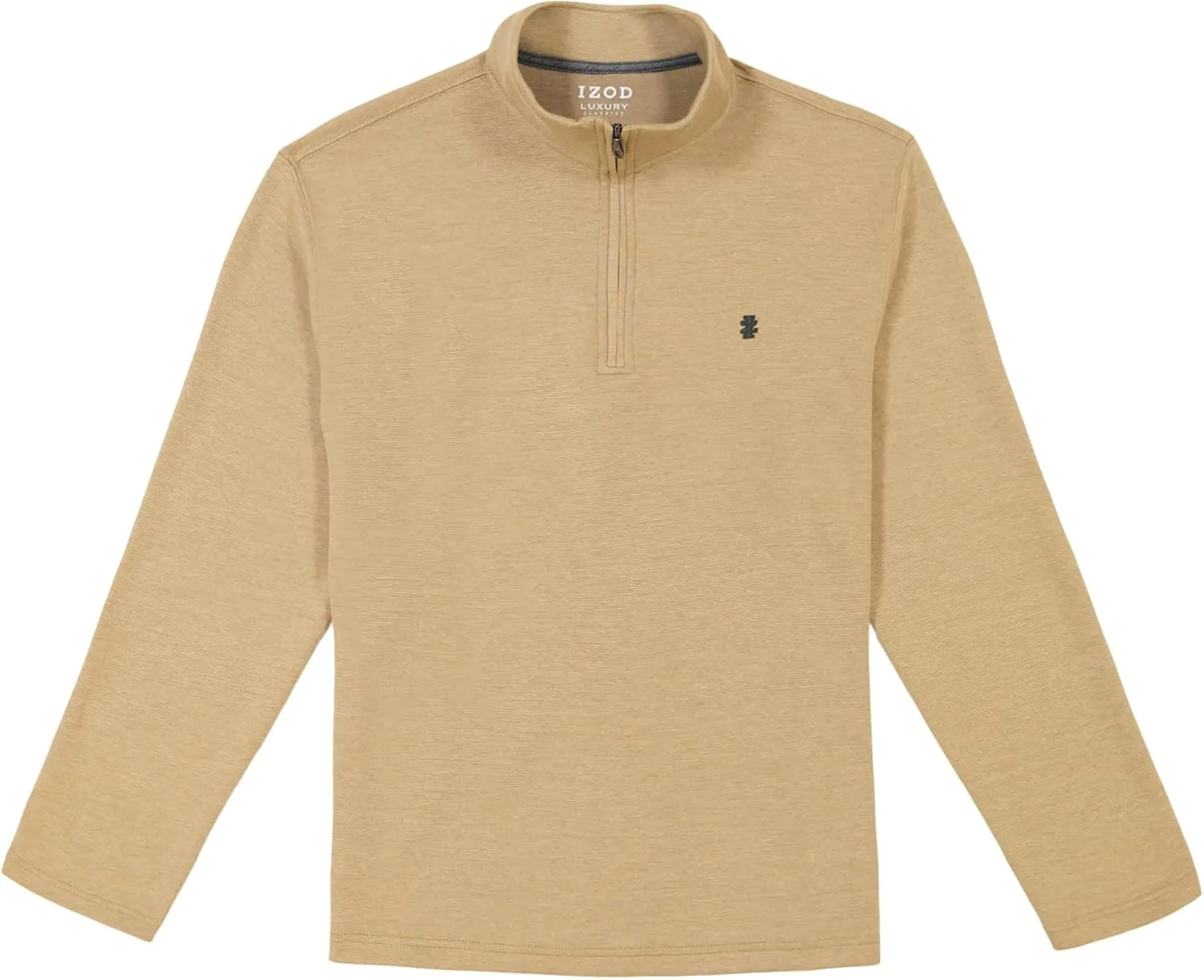 IZOD Men's Performance Comfort Quarter Zip Long Sleeve Shirt