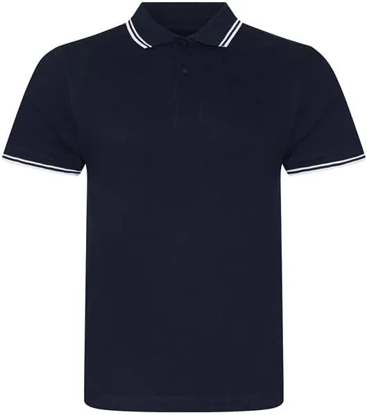 Just Polos JP003 Mens Stretch Tipped Pique Polo Shirt