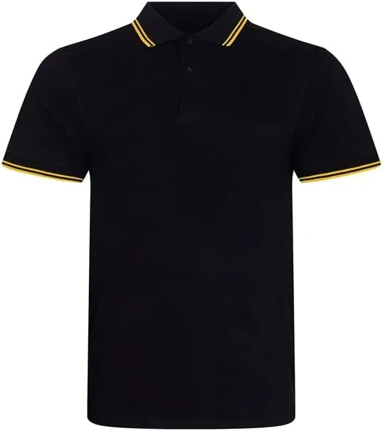 Just Polos JP003 Mens Stretch Tipped Pique Polo Shirt