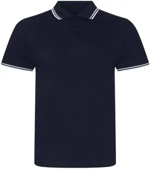 Just Polos JP003 Mens Stretch Tipped Pique Polo Shirt