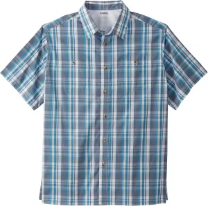 KingSize Men's Big & Tall Short-Sleeve Plaid Sport Shirt