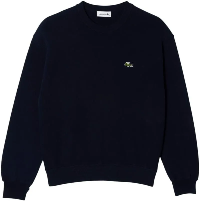 Lacoste Women's Crewneck Cotton Pullover Sweater