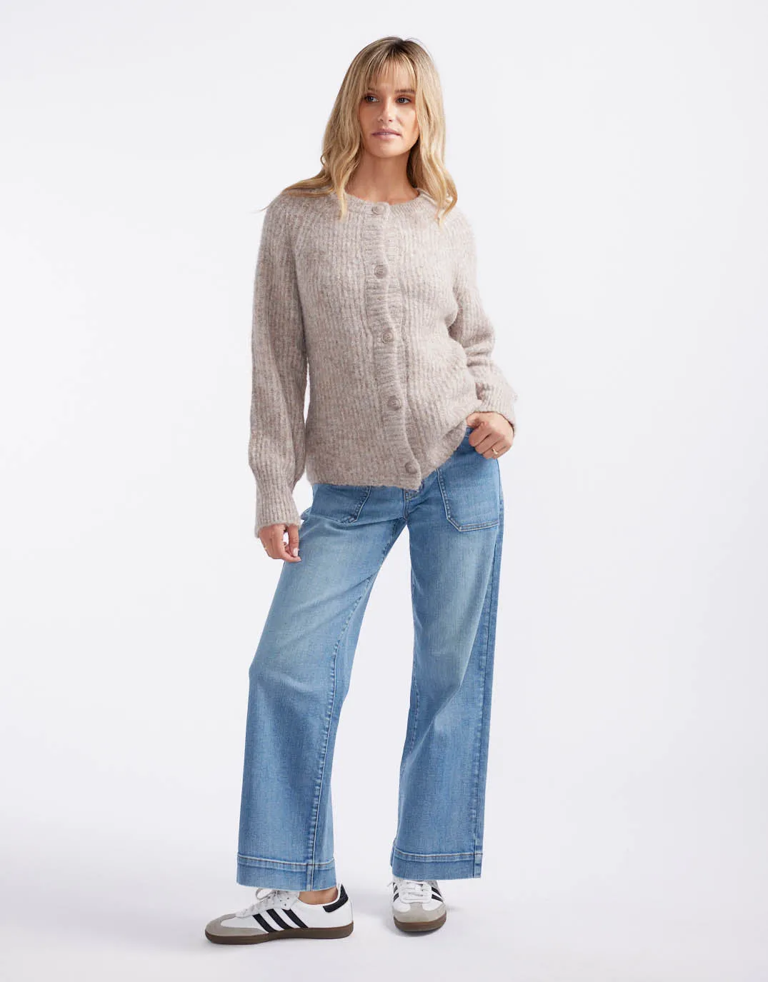 Laguna Cardigan - Latte