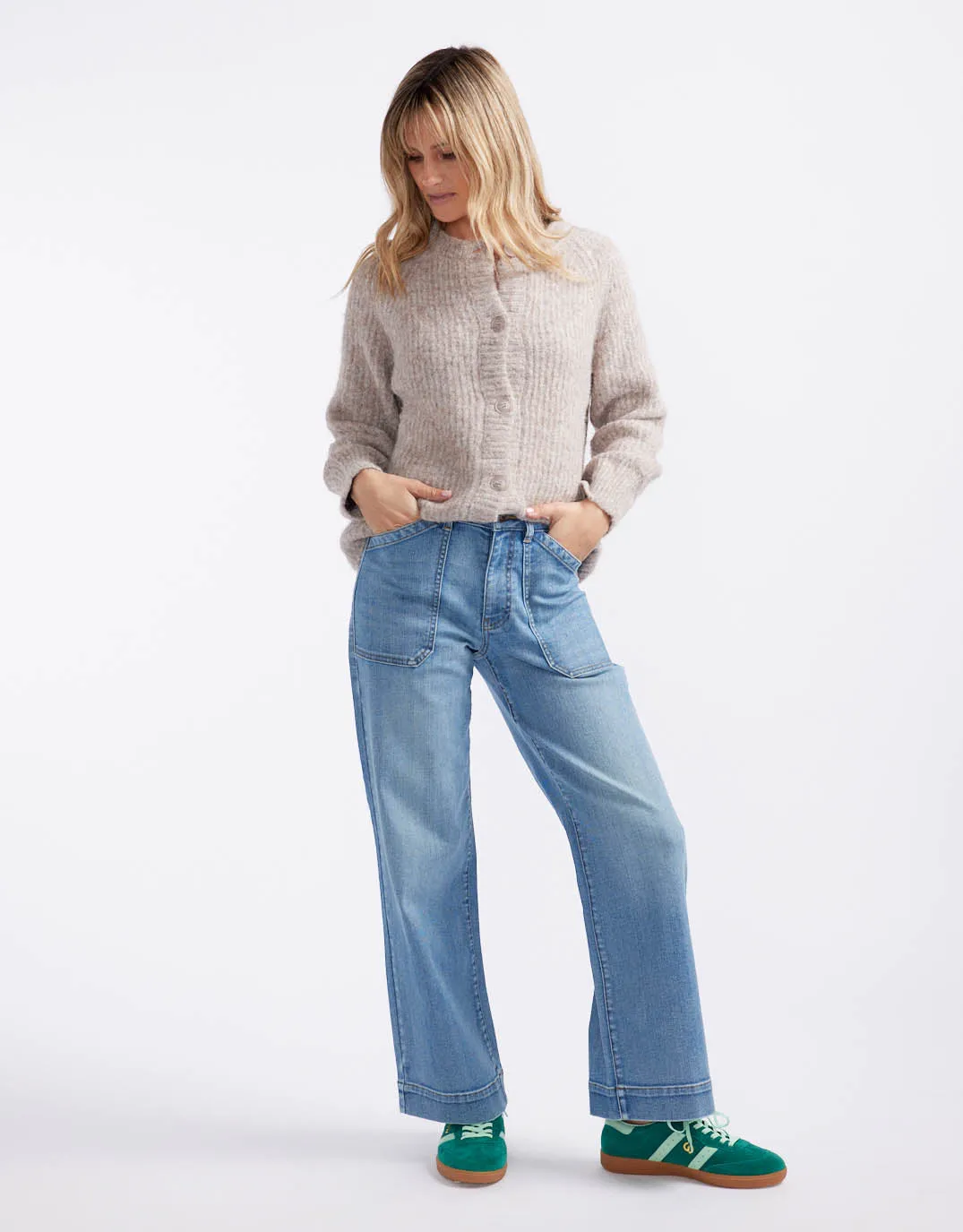 Laguna Cardigan - Latte